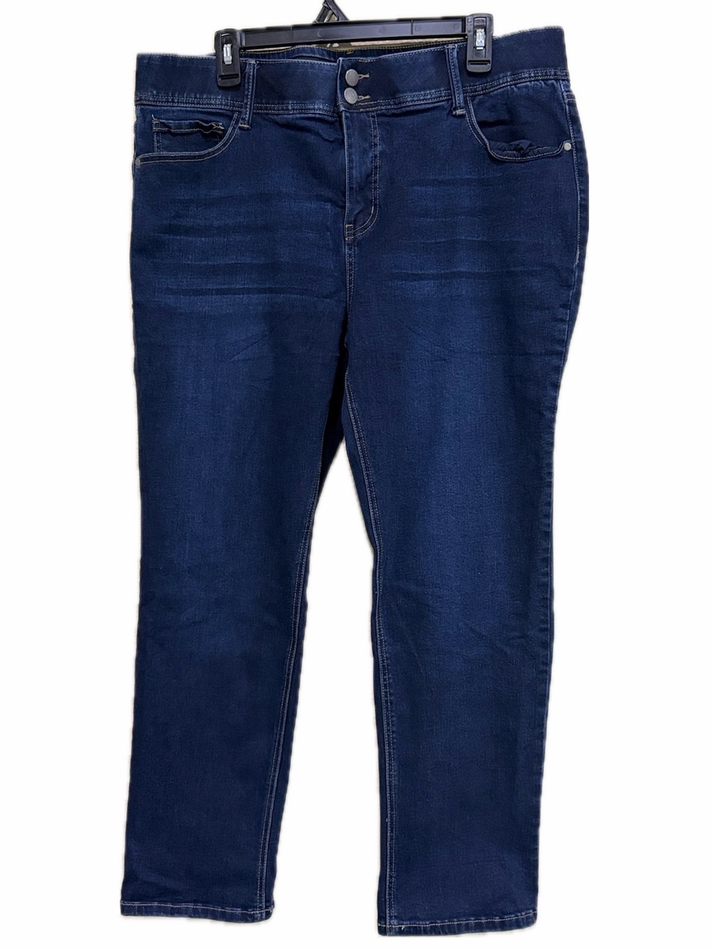 Passports Dark Wash Straight Leg Jeans Size 18 EUC
